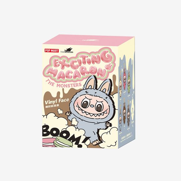 POP MART Labubu V1 Exciting Macaron The Monsters CHESTNUT COCOA Plush SECRET